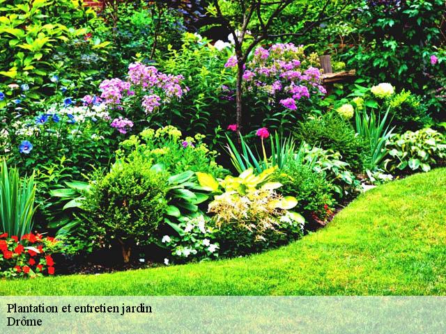 Plantation et entretien jardin Drôme 